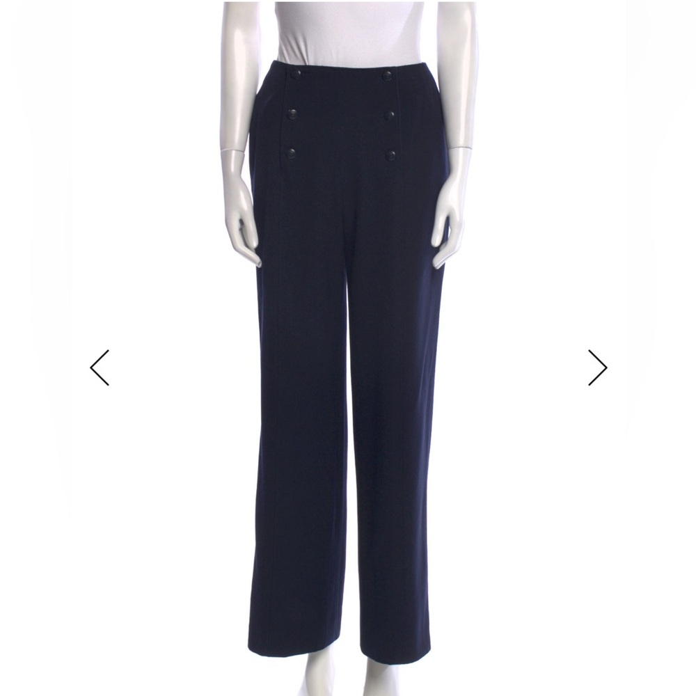 Chanel Vintage Wide Leg Pants Karl Lagerfield Collaboration - Picture 4 of 4